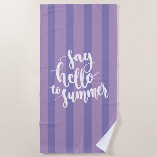 Say Hello To Summer Strandlaken (Voorkant)