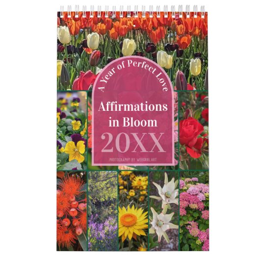 Say It Daily Affirmations in Bloom 12-months Kalender (Hoes)