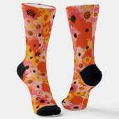 "Say it in Flowers" Socks Sokken (Gebogen)