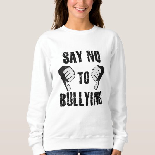 Say No to Bullying Trui (Voorkant)