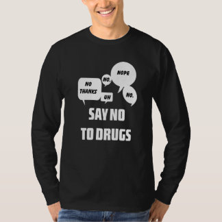 Say No To Drugs Red Ribbon Week T-shirt