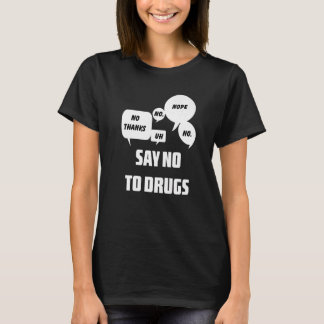 Say No To Drugs Red Ribbon Week T-shirt