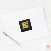 Say No to Gold Diggers Metall Vierkante Sticker (Envelop)