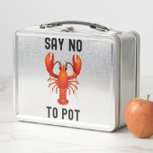 Say no to pot lobster funny (In situ)