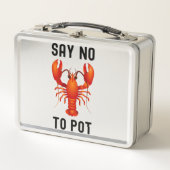 Say no to pot lobster funny (Voorkant)