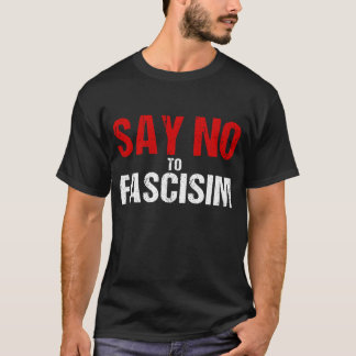 Say Noo Fascism boy T-shirt