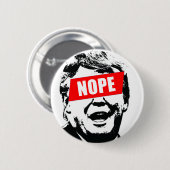 Say "Nope" to Trump Ronde Button 5,7 Cm (Voorkant /achterkant)