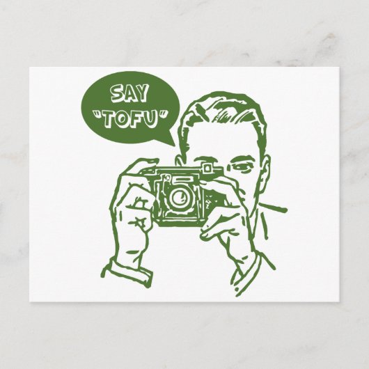 Say Tofu Briefkaart (Voorkant)