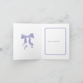 Say Yes Lavender + Yellow Doodle Proposal Kaart (Binnen)
