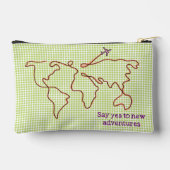 SAY YES TO NEW ADVENTURES BAG  ETUI (Achterkant)