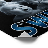 Say You Swear Ai Niche Baby Holding Back Laugh Gen Poster (Hoek)