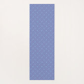 Sayagata, Japans, Paars en blauw Yogamat (Achterkant)