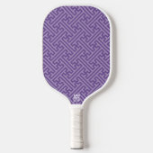 Sayagata, Japans, Paarse en roze Pickleball Paddle (Voorkant)