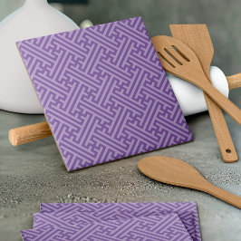 Sayagata, Japans, Paarse en roze Tegeltje