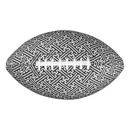 Sayagata motief, Japans, Zwart en Wit American Football