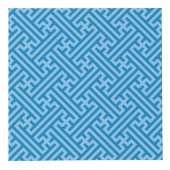 Sayagata patroon, Japans, Blauw en Baby Blauw Kubus (Voorkant)