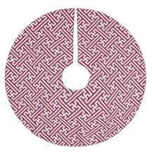 Sayagata patroon, Japans, Bourgogne en Wit