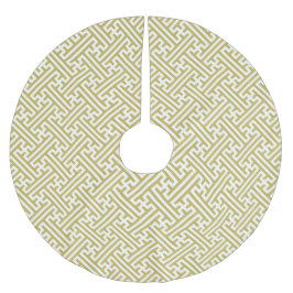 Sayagata patroon, Japans, Goud en Wit Kerstboom Rok