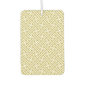 Sayagata patroon, Japans, Goud en Wit Luchtverfrisser (Voorkant)