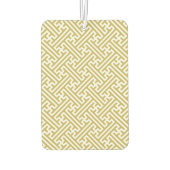 Sayagata patroon, Japans, Goud en Wit Luchtverfrisser (Achterkant)