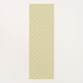 Sayagata patroon, Japans, Goud en Wit Yogamat (Achterkant)