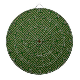 Sayagata patroon, Japans, Groen en Goud Dartbord