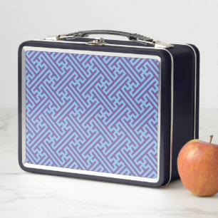Sayagata patroon, Japans, Paars en Blauw