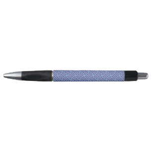 Sayagata patroon, Japans, Paars en Blauw Pen