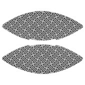 Sayagata patroon, Japans, Zwart en Wit American Football (Panelen)