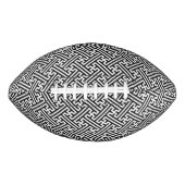Sayagata patroon, Japans, Zwart en Wit American Football (Voorkant)