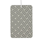 Sayagata patroon, Japans, Zwart en Wit Luchtverfrisser (Voorkant)