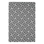 Sayagata patroon, Japans, Zwart en Wit Mini Klembord (Achterkant)