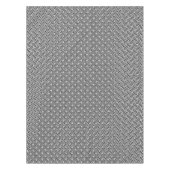 Sayagata patroon, Japans, Zwart en Wit Tafelkleed (Voorkant)