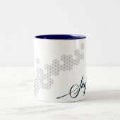 Saybrook "Flower of Life"-Mok koffie Tweekleurige Koffiemok (Center)