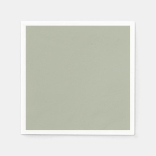 Saybrook Sage Effen Kleur Servet (Voorkant)