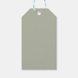 Saybrook Sage Solid Color Cadeaulabel