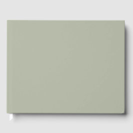 Saybrook Sage Solid Color Gastenboek