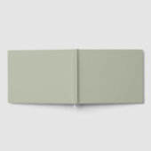 Saybrook Sage Solid Color Gastenboek (Volledig)