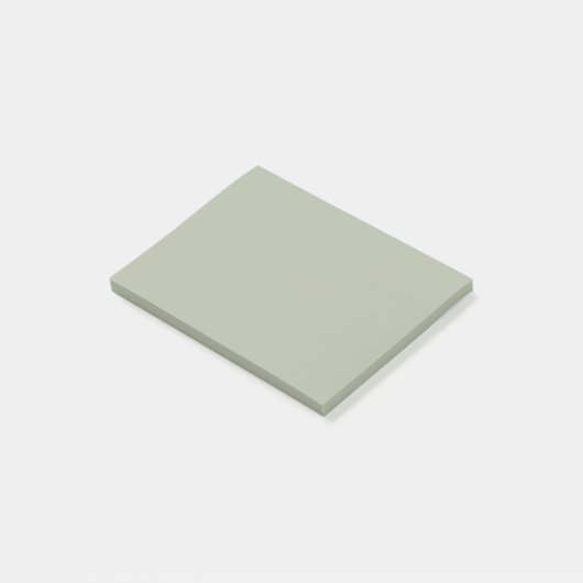 Saybrook Sage Solid Color Post-it® Notes (Schuin)