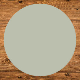 Saybrook Sage Solid Color Ronde Kartonnen Onderzetter