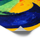 Sayen - Scheherazade, kleurrijk schilderij Poster (Hoek)