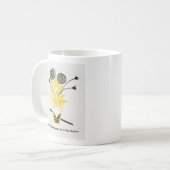 Saÿen's 'Met de complimenten van het seizoen' Koffiemok (Voorkant links)