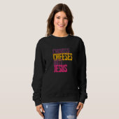 Saying for Atheists CHOOSE CHEESES NOT JESUS  59 Trui (Voorkant volledig)