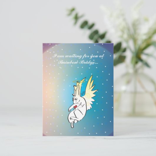 SAYING GOODBYE BRIEFKAART (Staand voorkant)