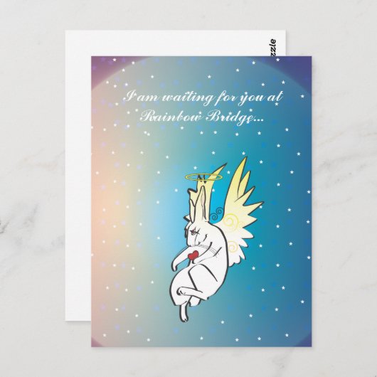 SAYING GOODBYE BRIEFKAART (Voorkant / Achterkant)