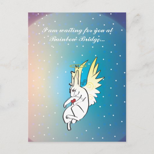 SAYING GOODBYE BRIEFKAART (Voorkant)