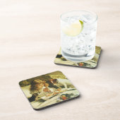 Saying Our Prayers, Suspense Charles Burton Barber Drankjes Onderzetter (Rechterzijde)