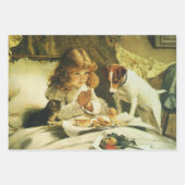 Saying Our Prayers, Suspense Charles Burton Barber Inpakpapier Vel (Voorkant 2)