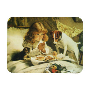 Saying Our Prayers, Suspense Charles Burton Barber Magneet