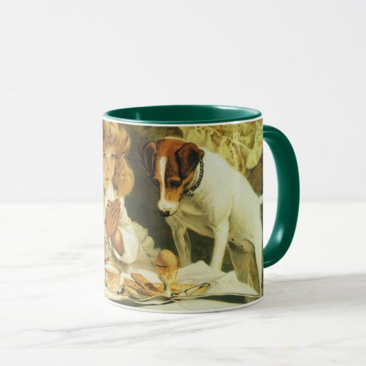 Saying Our Prayers, Suspense Charles Burton Barber Mok (Voorkant rechts)